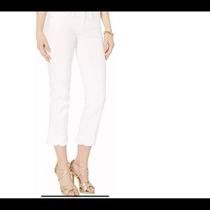 Lilly Pulitzer south ocean slim crop jeans